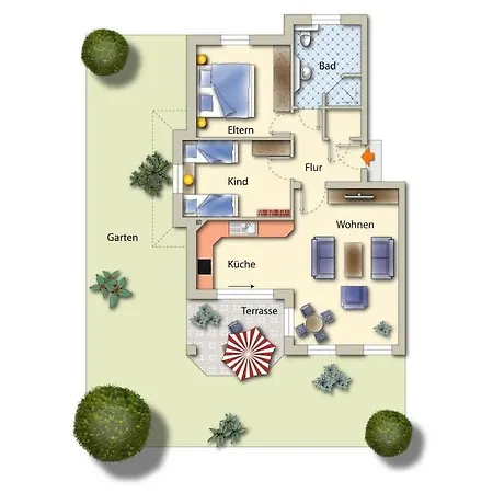 بيت للعطل With 2 Bedrooms *